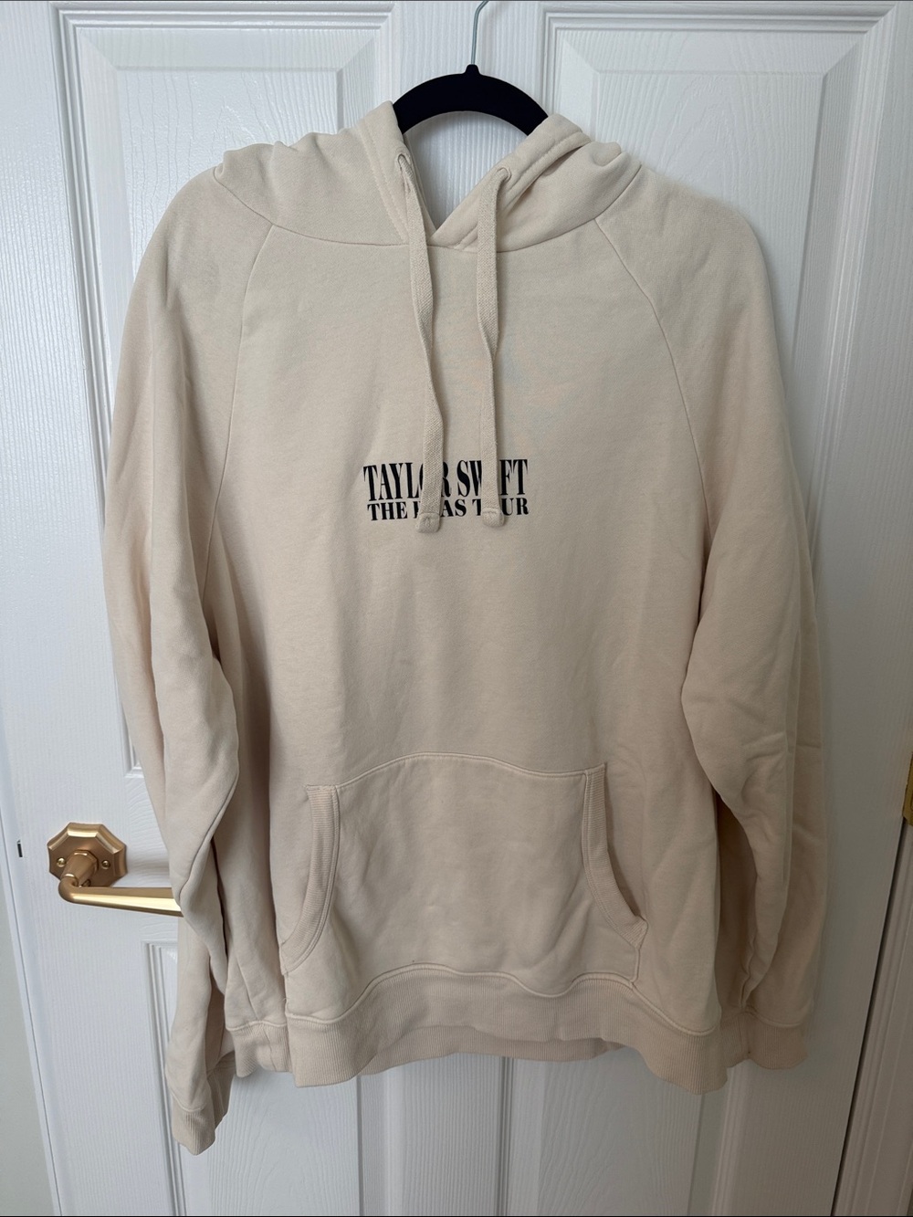 Taylor Swift Cream Crewneck Sweatshirt - The Eras Tour Graphic
